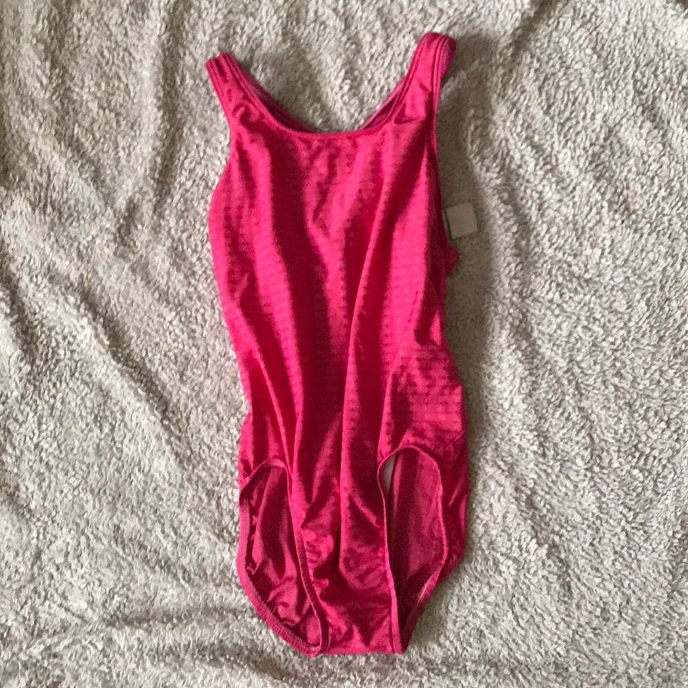 Nike Pink One Piece Swimsuit